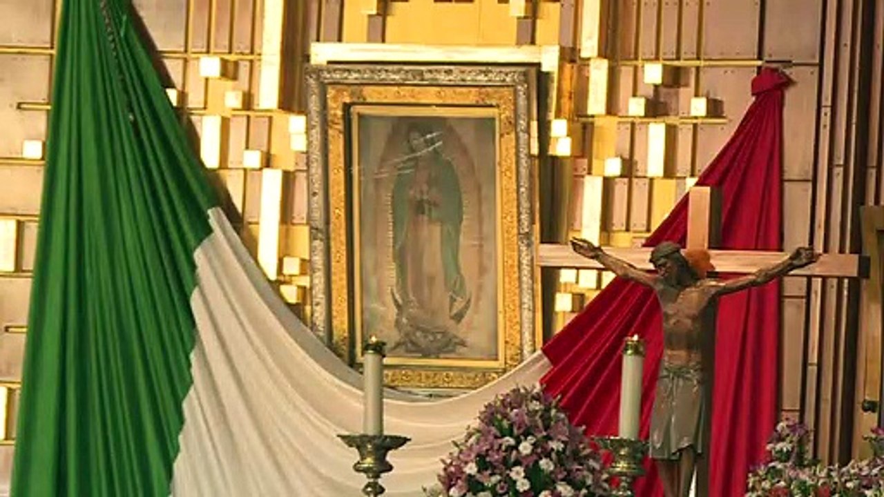 Millones visitan Basílica de la Virgen de Guadalupe en México