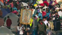 Millones visitan Basílica de la Virgen de Guadalupe en México