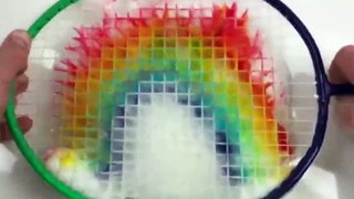 Most Satisfying Foam Pieces Slime | Most Satisfying Rainbow Slime Mixing Compilation (July) #7