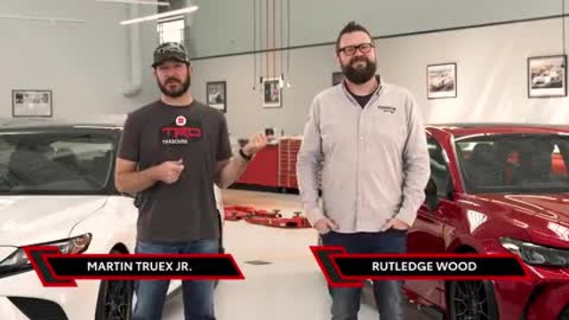 Martin Truex Jr. and Rutledge Wood Show Off the New Camry & Avalon TRD