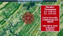 Earthquake, magnitude 4.4 hits Tennessee, Georgia