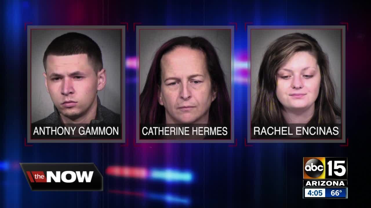 Trio arrested for taking designer handbags wort...