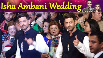 Isha Ambani Wedding : Hrithik Roshan Looks Amazing in Ethnic Wear | Filmibeat