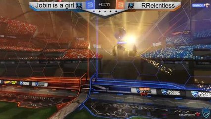 Napp turns into the skid off a bump and ends up putting in a crazy turtle goal