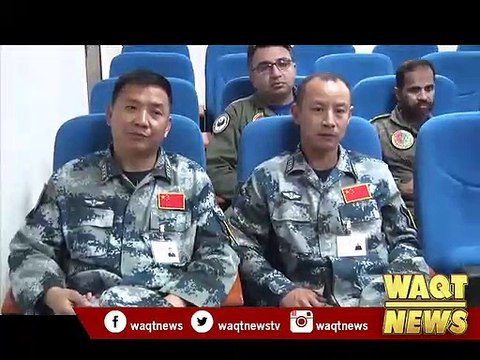 (COAS) witnessed the ongoing Pak-China International Air Exercise Shaheen-VII at an operational air base of Pakistan Air Force.