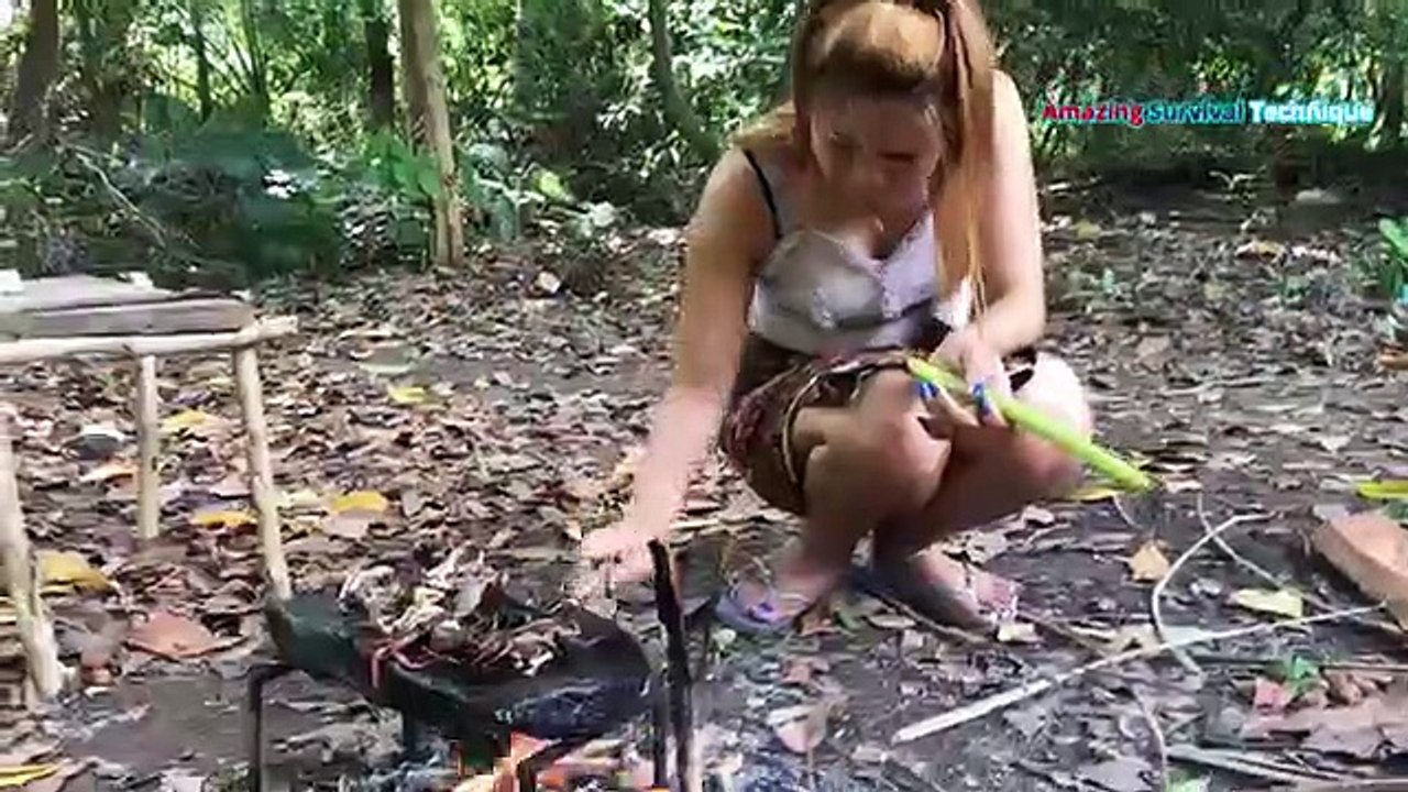 Cooking wild - Tasty ! Cook Grill A Lot Of Crab With Multi - Ingredient
