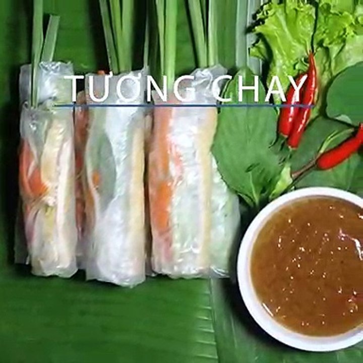 Cách làm TƯƠNG CHẤM GỎI CUỐN CHAY ngon - Nauankhongkho.vn