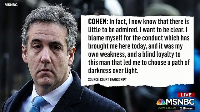 Michael Cohen Told Me He Got Caught Up In A Cult, Close Friend Donny Deutsch Tells MSNBC