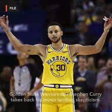 Steph Curry says moon landing conspiracy comments a joke