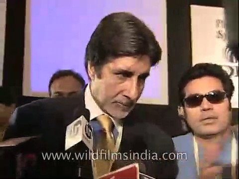 Bollywood actor Amitabh Bachchan speaks on the corporatization in the film industry