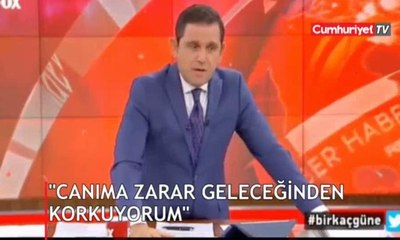 Fatih Portakal: Başıma bir şey gelirse...