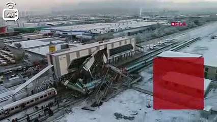 Ankara'da Yüksek Hızlı Tren kaza yaptı- 4 ölü 43 yaralı