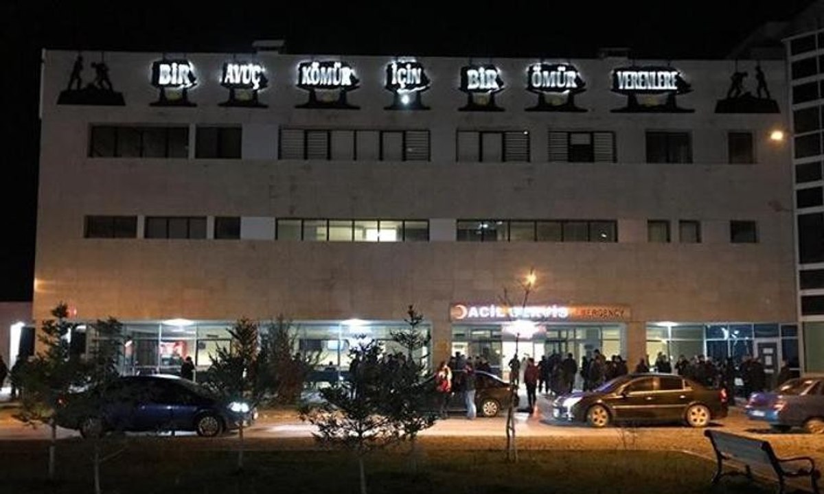 Soma'da kömür madeninde göçük