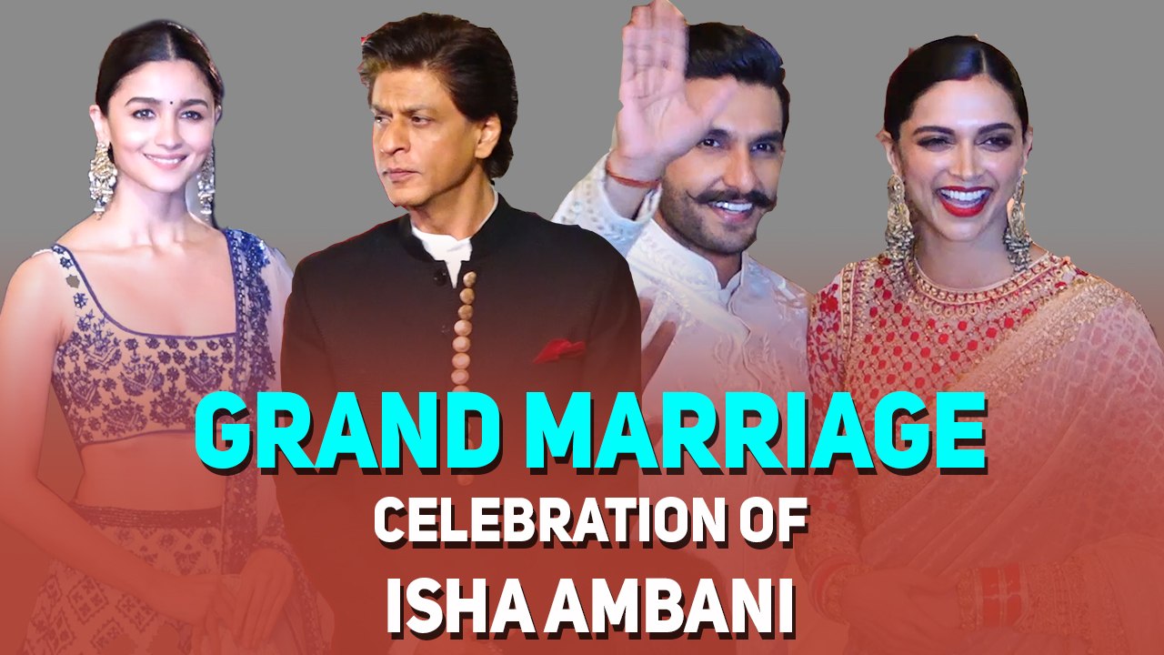 Every Bollywood Celeb Who Attended The Grand Marriage Celebration Of Isha Ambani