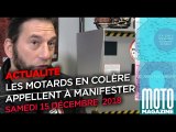 Manifestation FFMC le 15 décembre 2018 - Moto Magazine