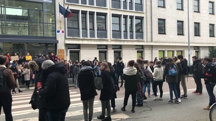 Manifestation des lycéens