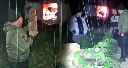 Serada Don Nöbeti! Çiftçiler, Bütün Gece Sobalara Odun Taşıyor