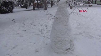 Çorum'da Eğitime Kar Engeli