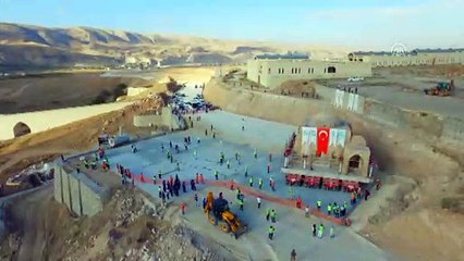 Hasankeyf'te türbe ve zaviyeler de taşınıyor - BATMAN