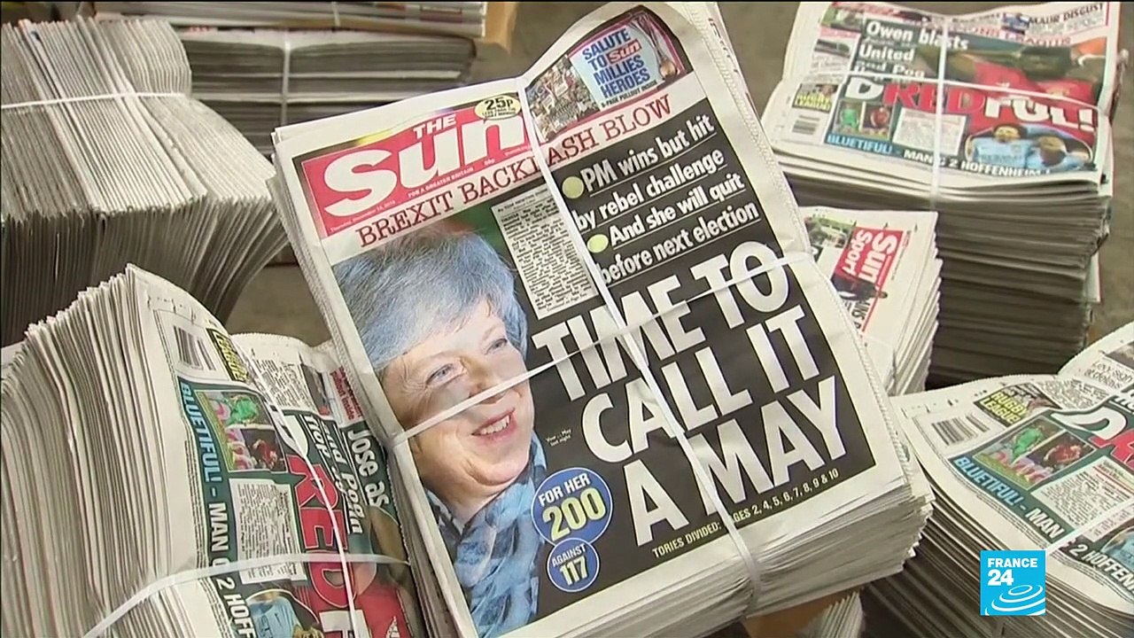 Theresa May wins Conservative party no-confidence vote