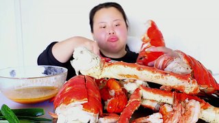 MUKBANG SEAFOOD BOIL! 먹방 (EATING SHOW!) KING CRAB + GIANT LOBSTER + SHRIMP