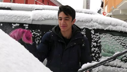 Ardahan'da kar yağışı