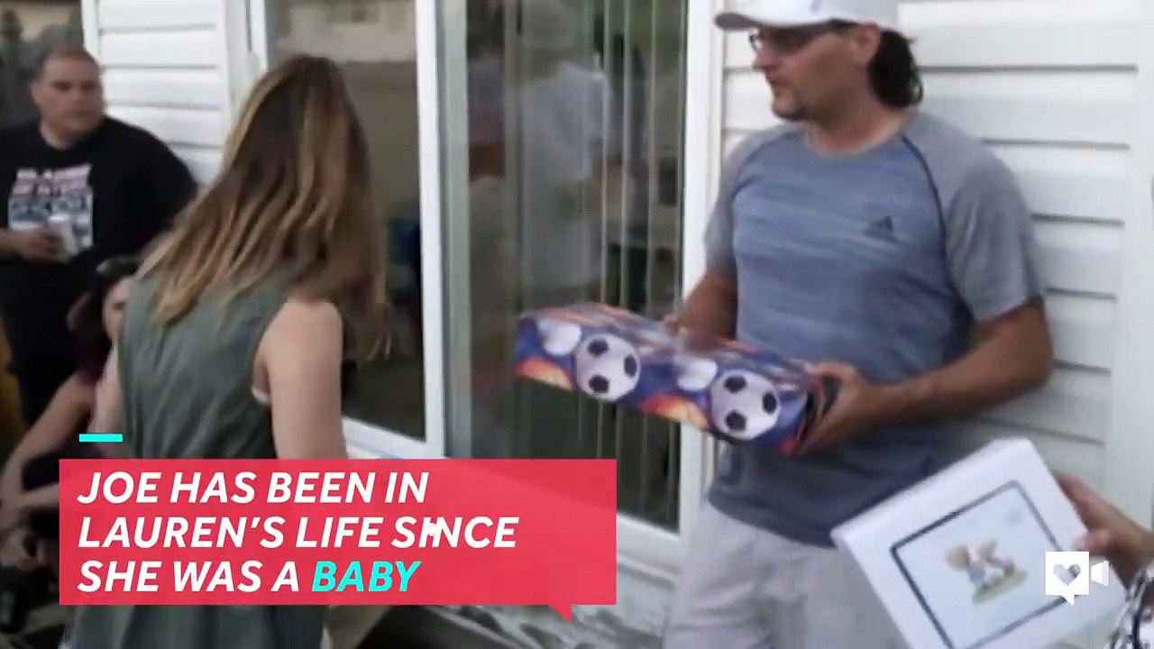 Dad falls into tears when girl asks him to adopt her