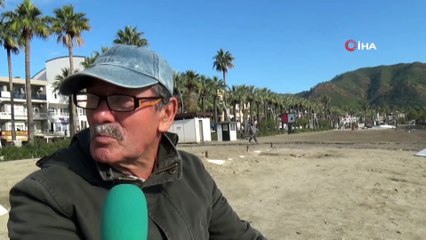 - Marmaris’te denizin çekilmesi deprem endişesine neden oldu