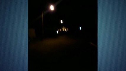 Escuridão toma conta de via no Sanga Funda