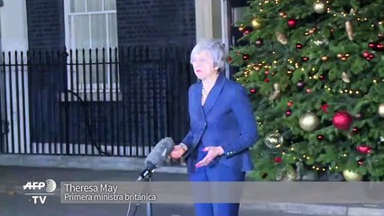May buscará “entregar un Brexit” tras ganar al voto de censura