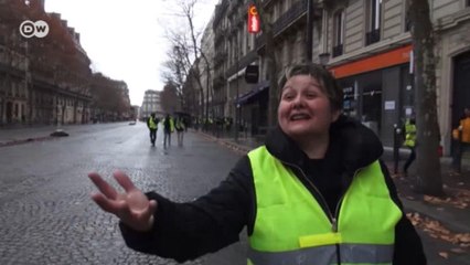 "Sarı Yelekli" Sabine DW'ye konuştu