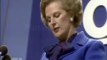 Historical words by Margaret Thatcher to the Media about 