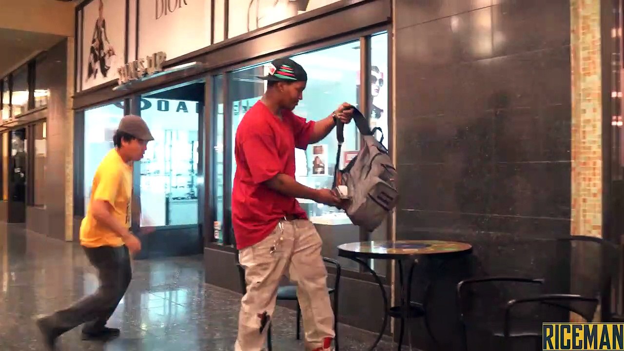 Chair Pulling Prank in Hollywood!!!