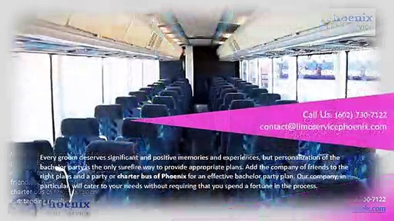 The Bachelor Party That the Groom Deserves with a Party or Charter Bus of Phoenix
