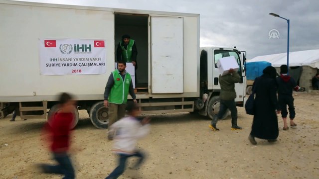 İHH Suriye’de yardım çalışmalarına devam ediyor - AZEZ