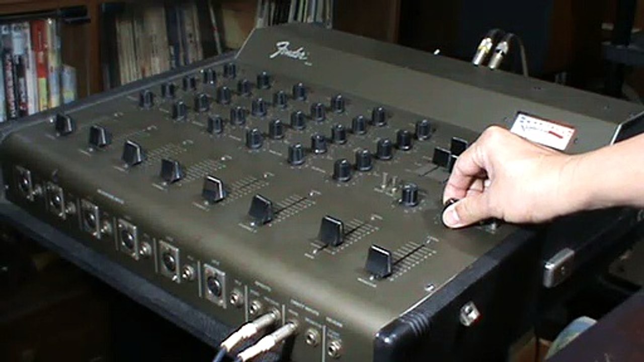 Fender MA 6 Mixer Amplifier Vintage PA System made in USA 1978