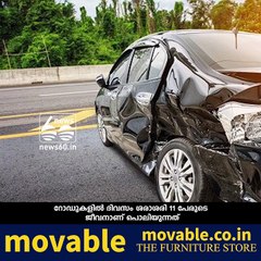 more number of accidents registerd in ernakulam; death in trivandrum