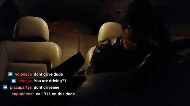 Les dernières images d'un streamer complètement alcoolisé avant son accident