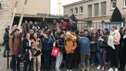 Des élèves bloquent le lycée Bellevue
