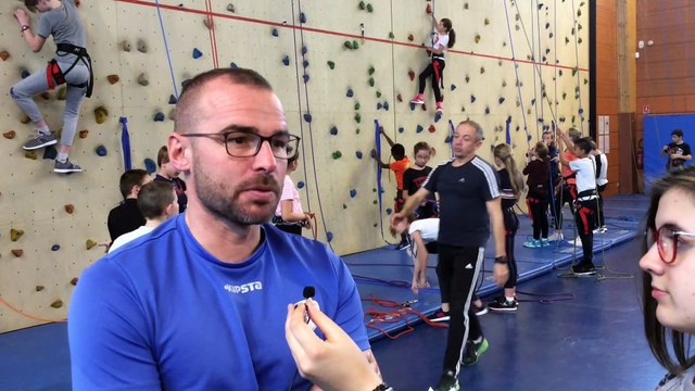 AS escalade, collège de Thiant 2018-2019