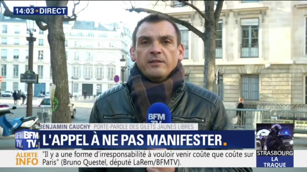 Benjamin Cauchy, des "Gilets jaunes libres",  estime que "le temps du dialogue est clairement venu"