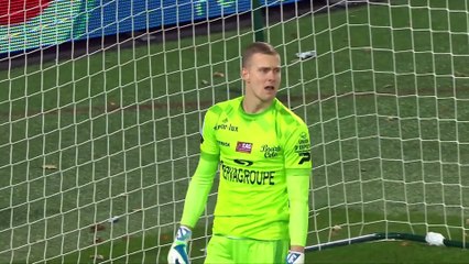 But de Eddy Gnahore   EA Guingamp vs Amiens SC   (1-2) - 2018-19