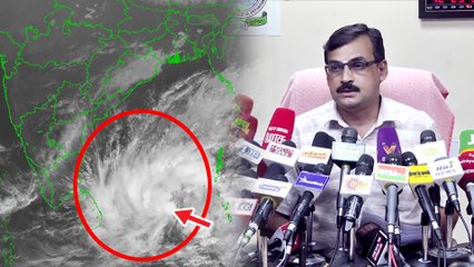 நாகை துறைமுகங்களில் 1ம் எண் புயல் எச்சரிக்கை கூண்டு ஏற்றப்பட்டது- வீடியோ