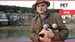 Man banned from pub for dining with pet ferrets | SWNS TV