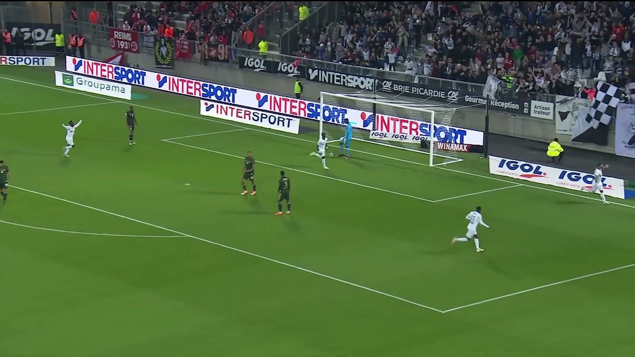 But de Saman  Ghoddos Amiens SC vs Stade de Reims  (4-1)  2018-19