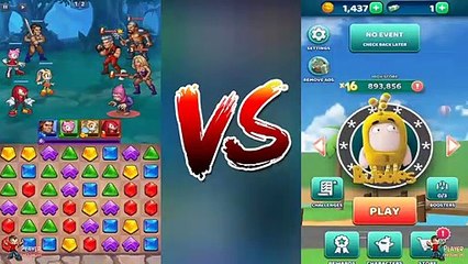 Sega Heroes Vs Oddbods Turbo Run - Unlocked Cream and Cheese Vs Bubbles