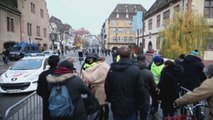 Calma, silencio y comercios cerrados en Estrasburgo tras el atentado