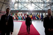 Discours du Président Emmanuel Macron à son arrivée au Conseil européen : zone euro, Brexit et consultations citoyennes