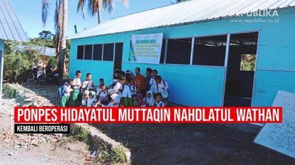 Pascagempa, Pondok Pesantren di NTT Ini Kembali Beroperasi