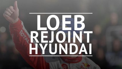 WRC - Sébastien Loeb rejoint Hyundai